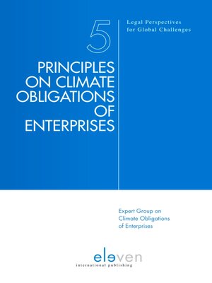 cover image of Principles on Climate Obligations of Enterprises
